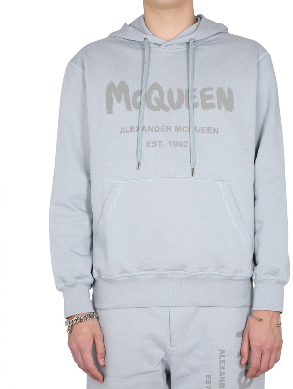 Alexander McQueen Alexander McQueen Hoodie Sweatshirt Grijs