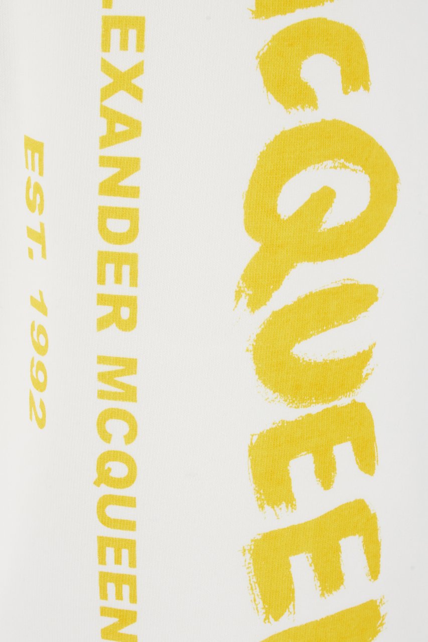 Alexander McQueen Alexander McQueen White cotton bermuda shorts Wit