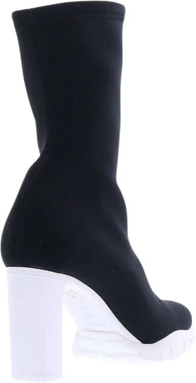 Alexander McQueen Dames H.Boot Fabri.S.Rubb. Scuba Sof Zwart