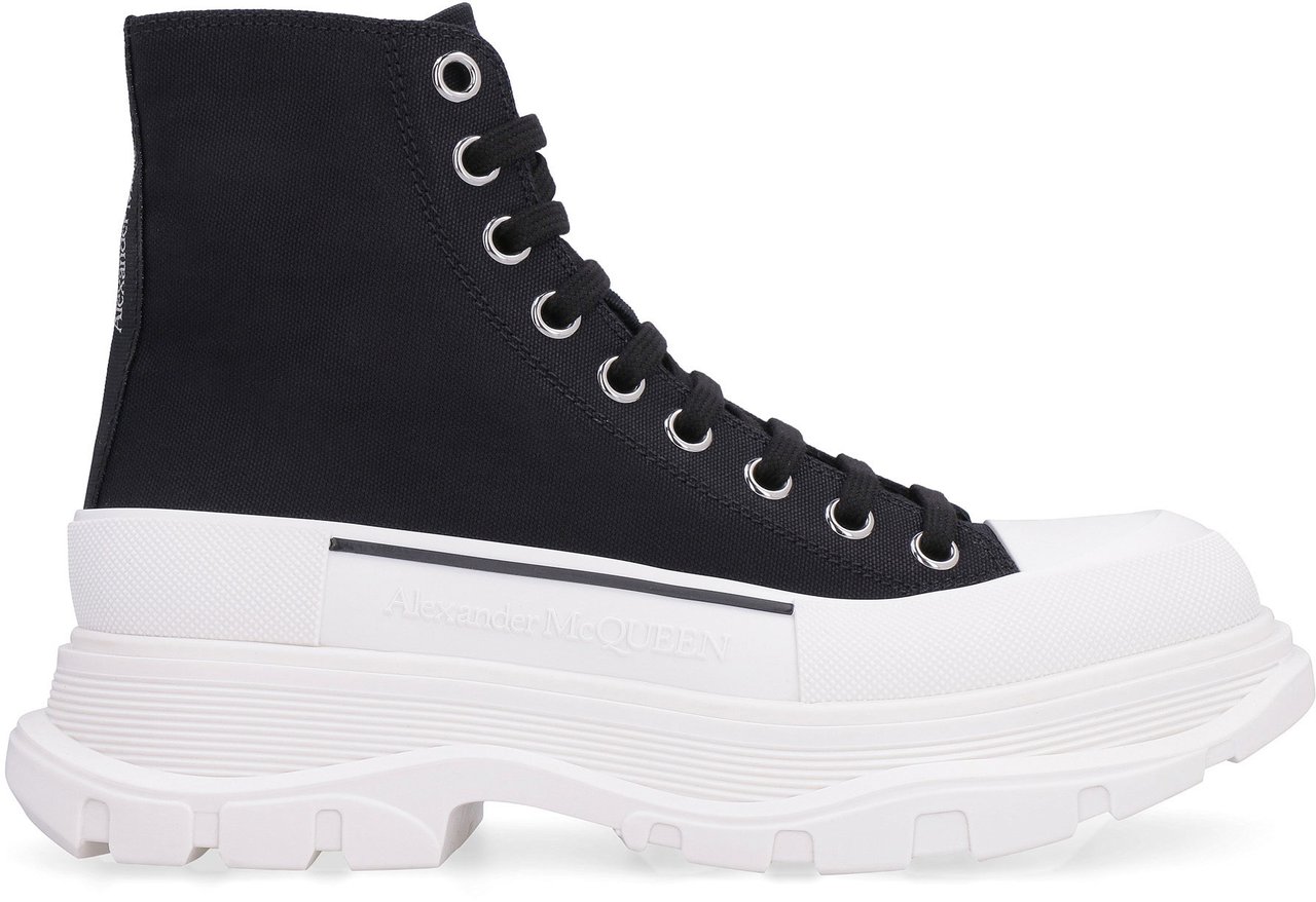Alexander McQueen Tread Slick chunky sneakers Zwart
