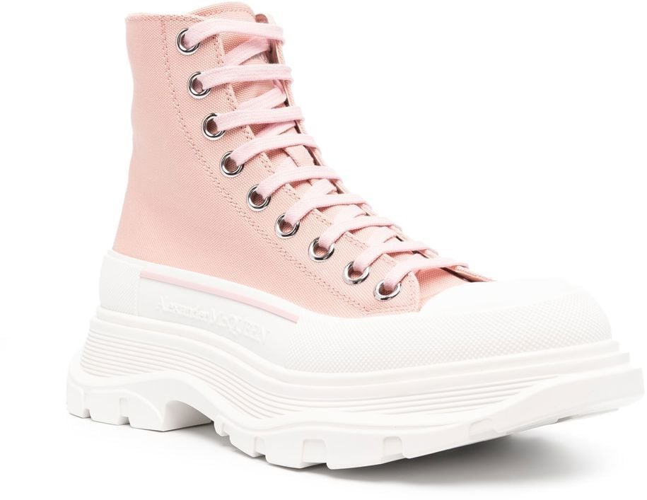 Alexander McQueen Boots Pink Roze