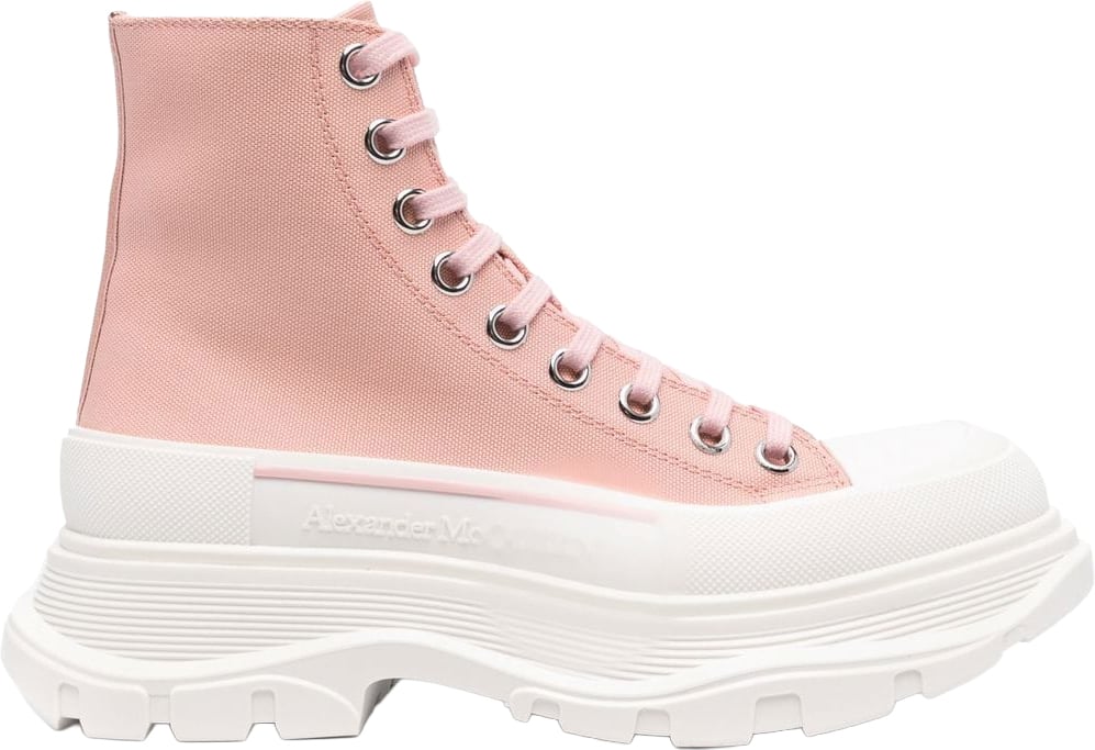 Alexander McQueen Boots Pink Roze