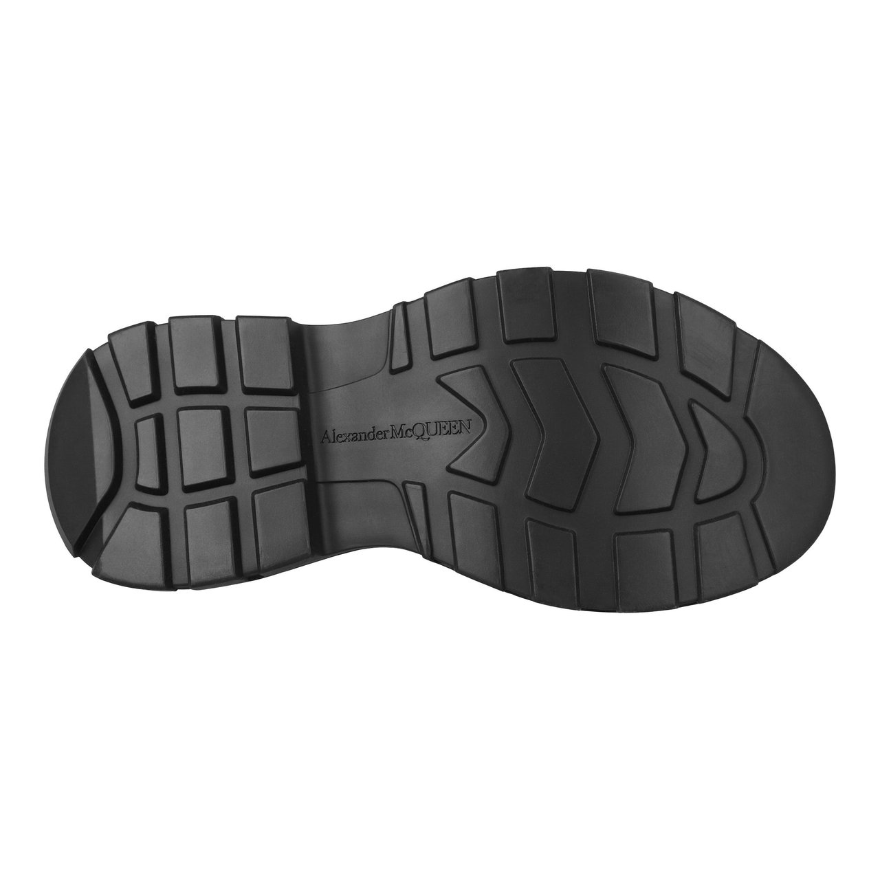 Alexander McQueen Tread Slick Boot In Black Zwart