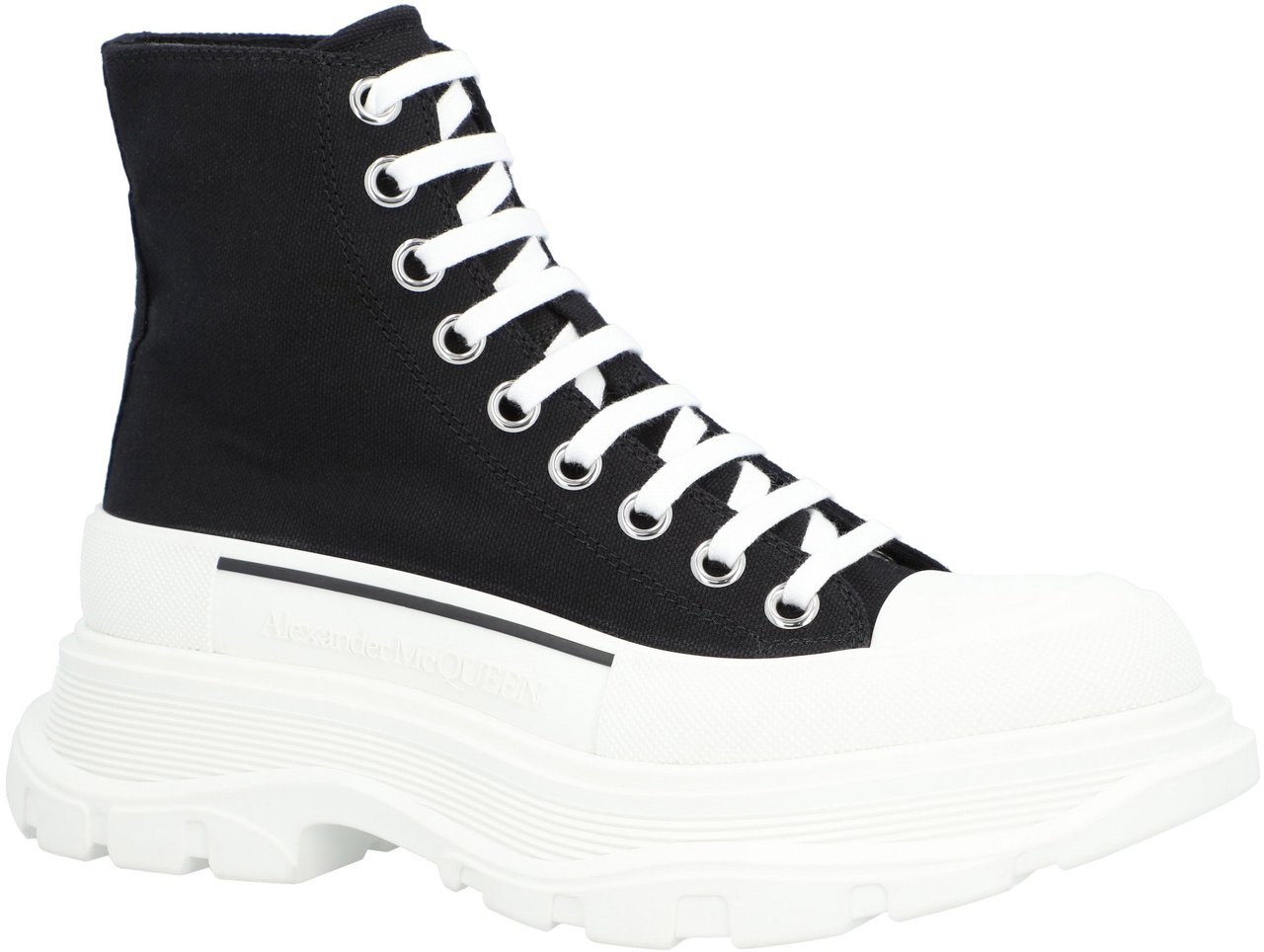 Alexander McQueen Tread Slick Boots 'Black' Wit