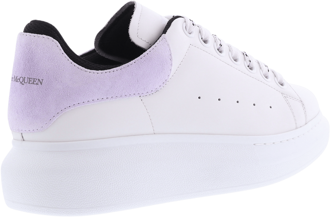 Alexander McQueen Dames Oversized Sneaker Wit/Lila Wit