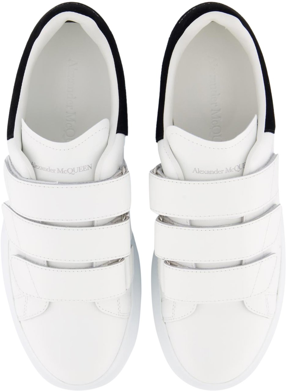 Alexander McQueen Dames Oversized Sneaker wit/zwart Wit