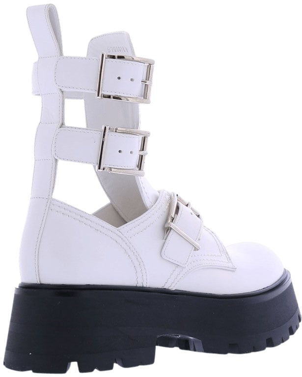 Alexander McQueen Dames Rave Boots Wit