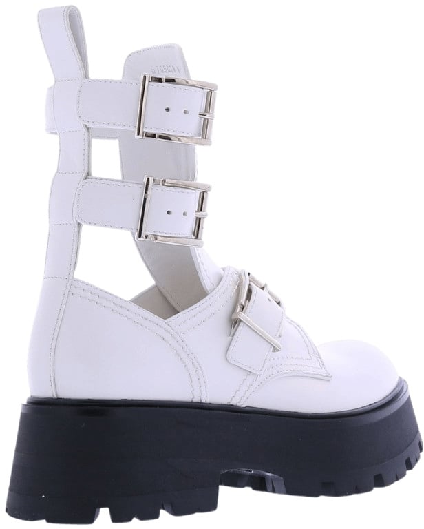 Alexander McQueen Dames Rave Boots Wit