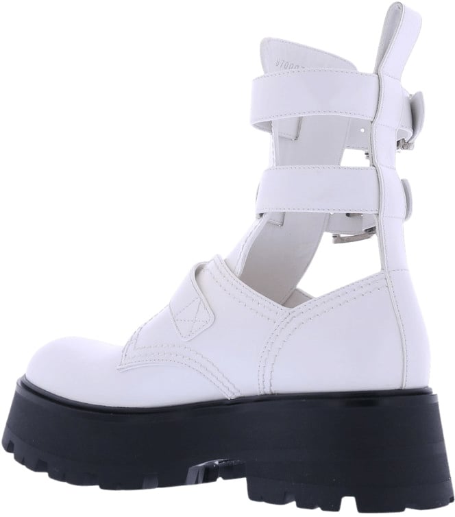 Alexander McQueen Dames Rave Boots Wit