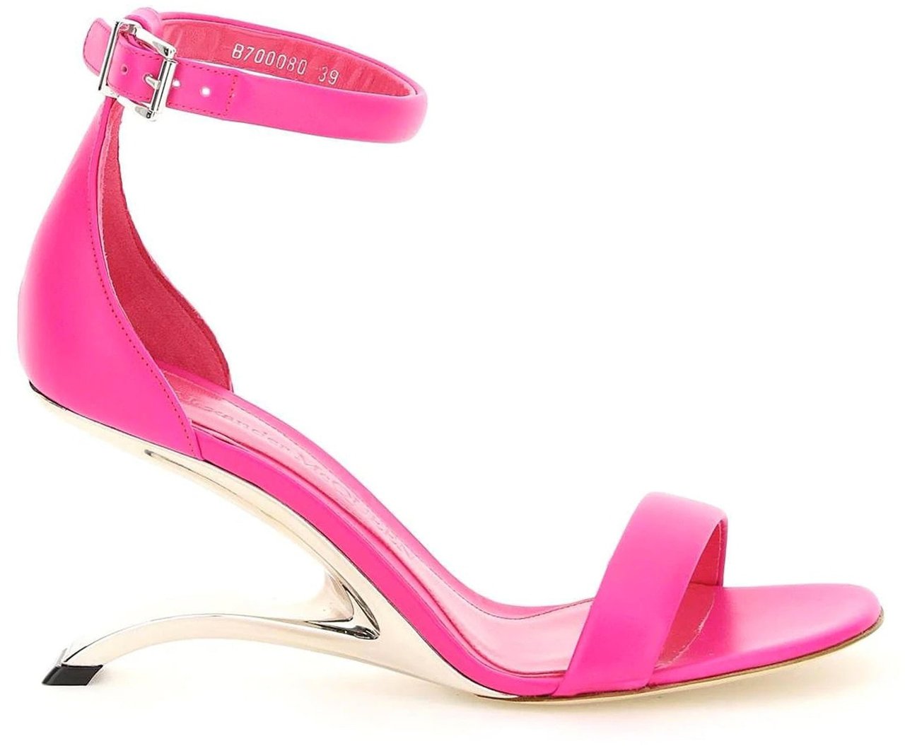 Alexander McQueen Alexander Mcqueen Leather Sandals Roze