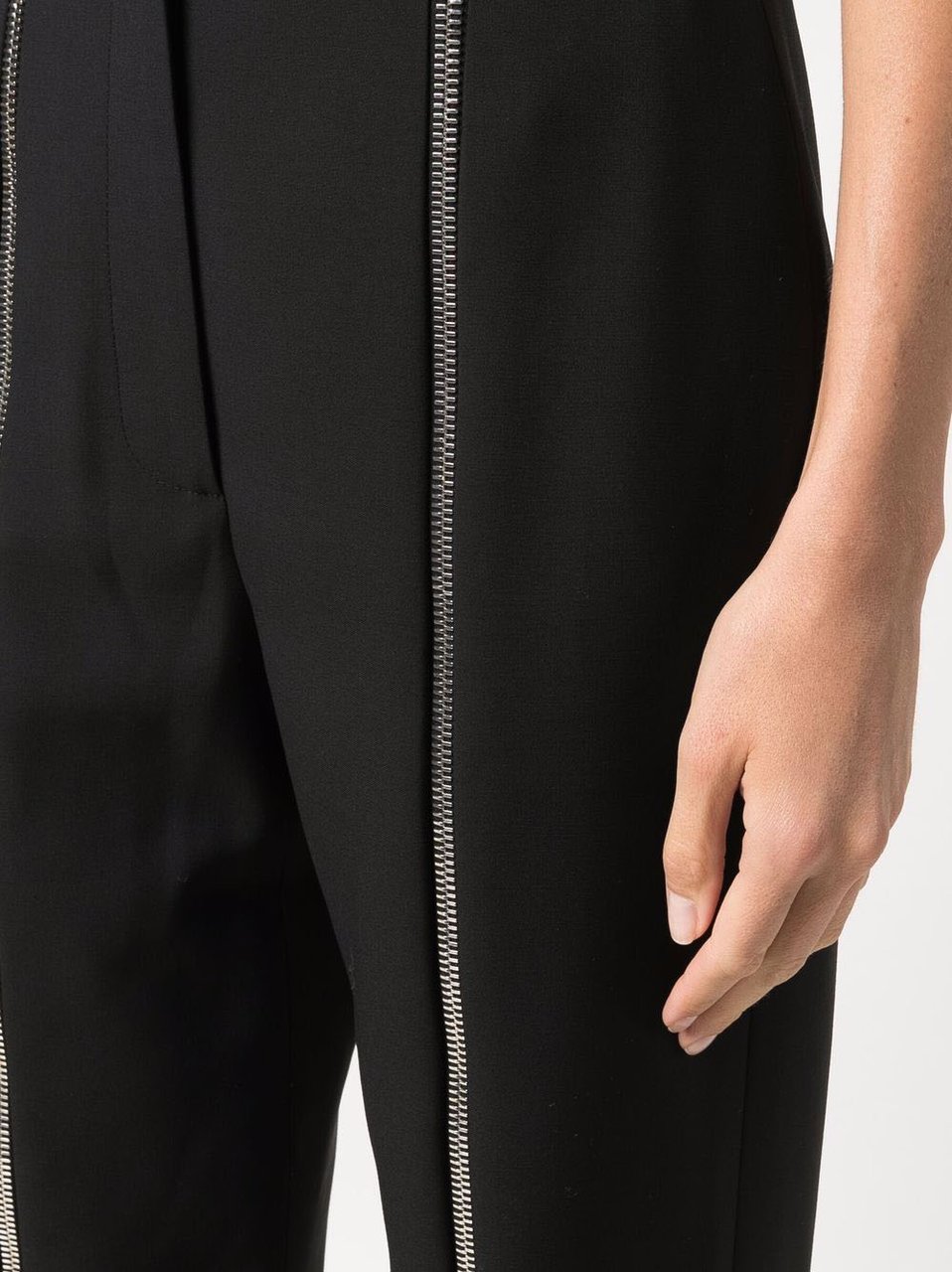 Alexander McQueen Trousers Black Zwart