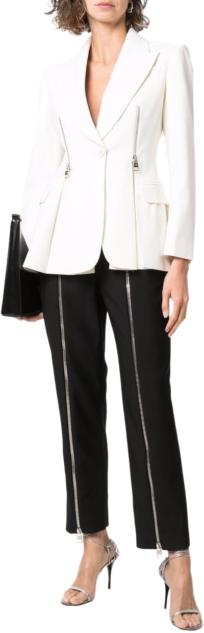 Alexander McQueen Trousers Black Zwart