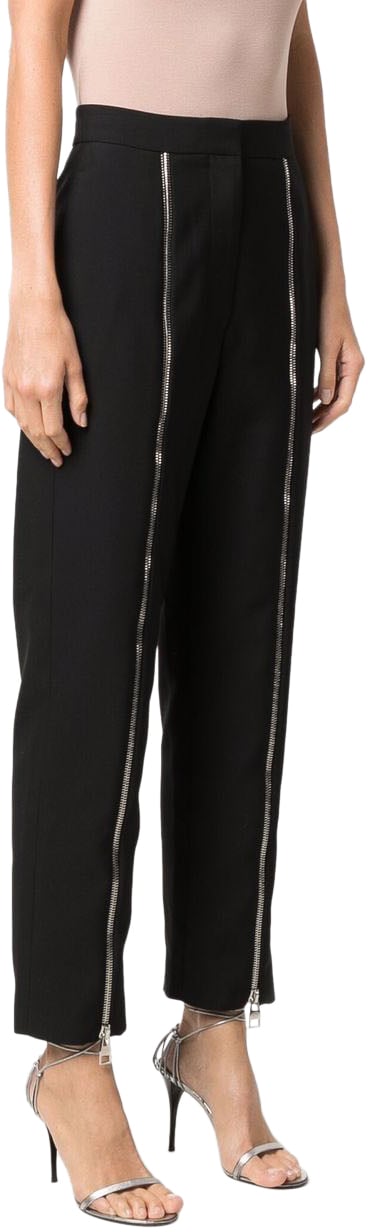 Alexander McQueen Trousers Black Zwart