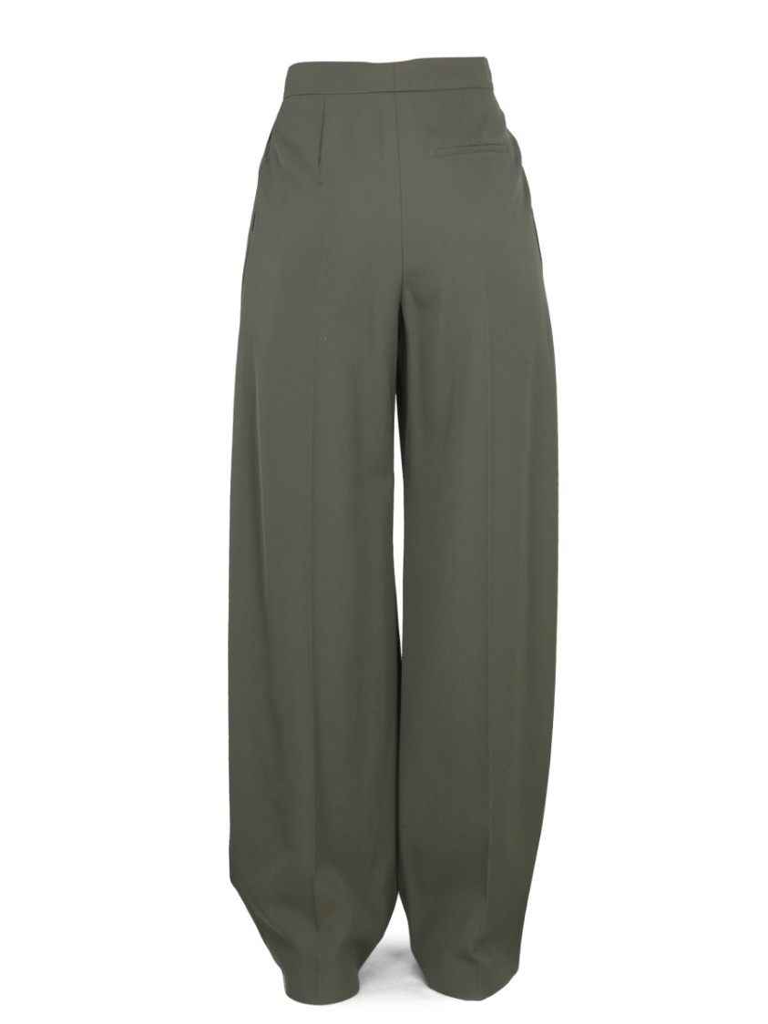 Alexander McQueen Wide Leg Pants Groen