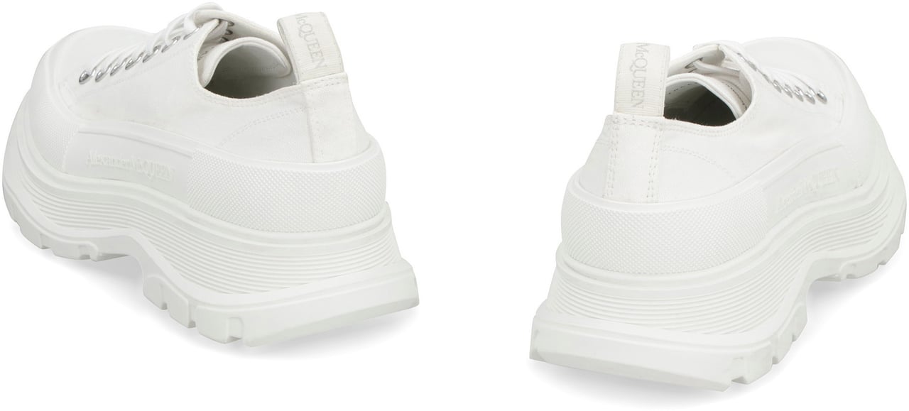 Alexander McQueen Tread Slick lace-up shoes Wit