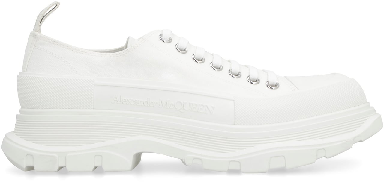 Alexander McQueen Tread Slick lace-up shoes Wit