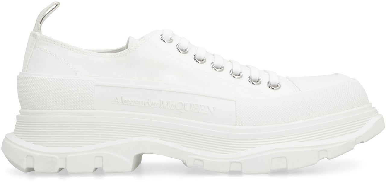 Alexander McQueen Tread Slick lace-up shoes Wit