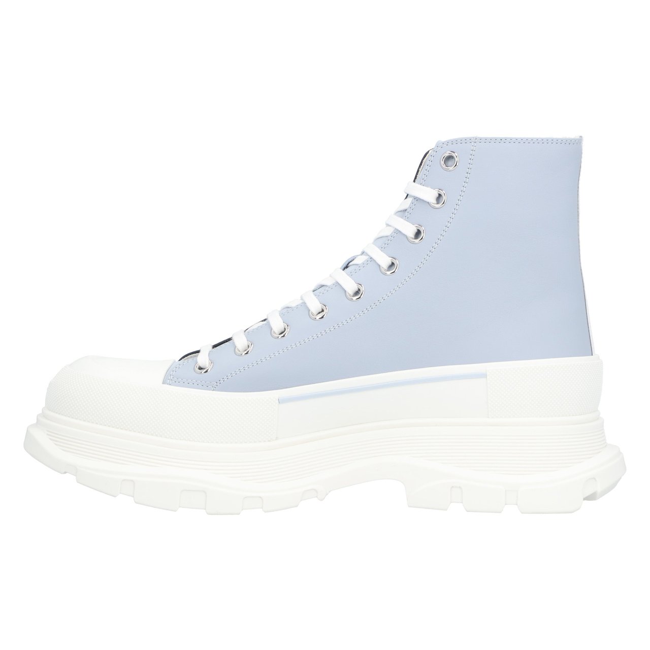 Alexander McQueen Tread Slick Boots 'Navy Grey Blue' Wit