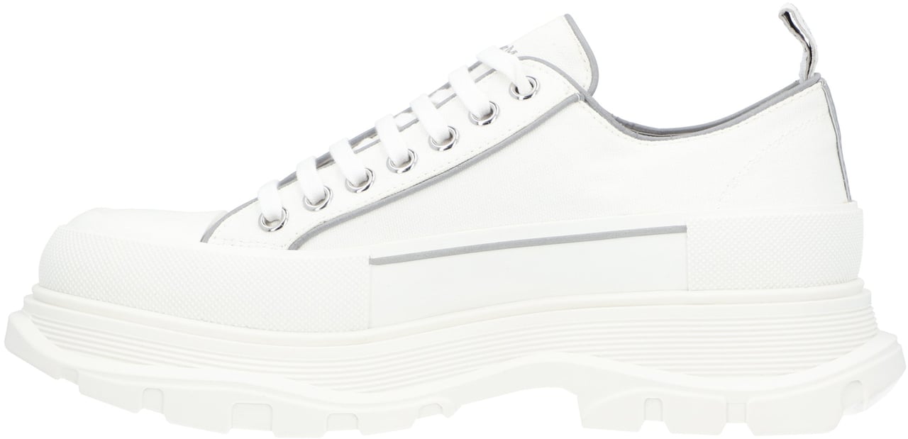 Alexander McQueen Tread Sneaker 'White Grey' Wit