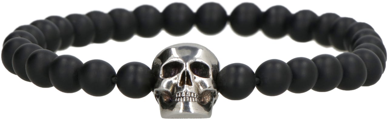 Alexander McQueen Skull bracelet Zwart