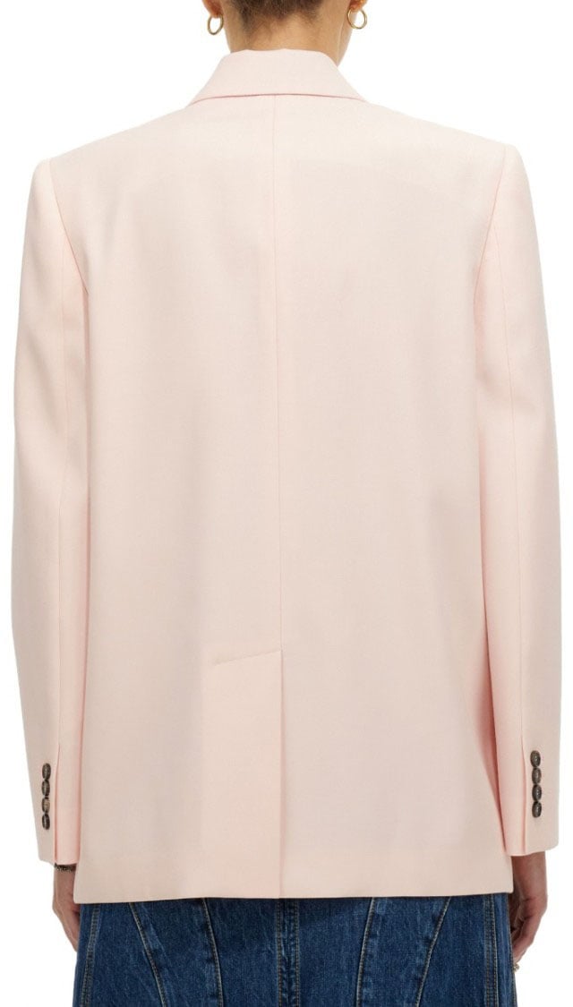 Alexander McQueen Double-Breasted Jacket Neutraal