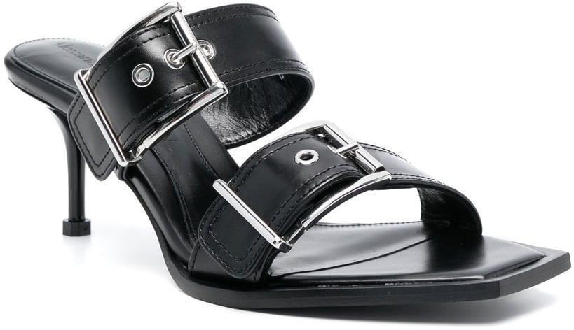 Alexander McQueen Sandals Black Zwart