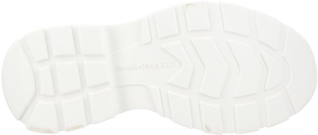Alexander McQueen Tread Slick Boots 'White Graffiti' Wit