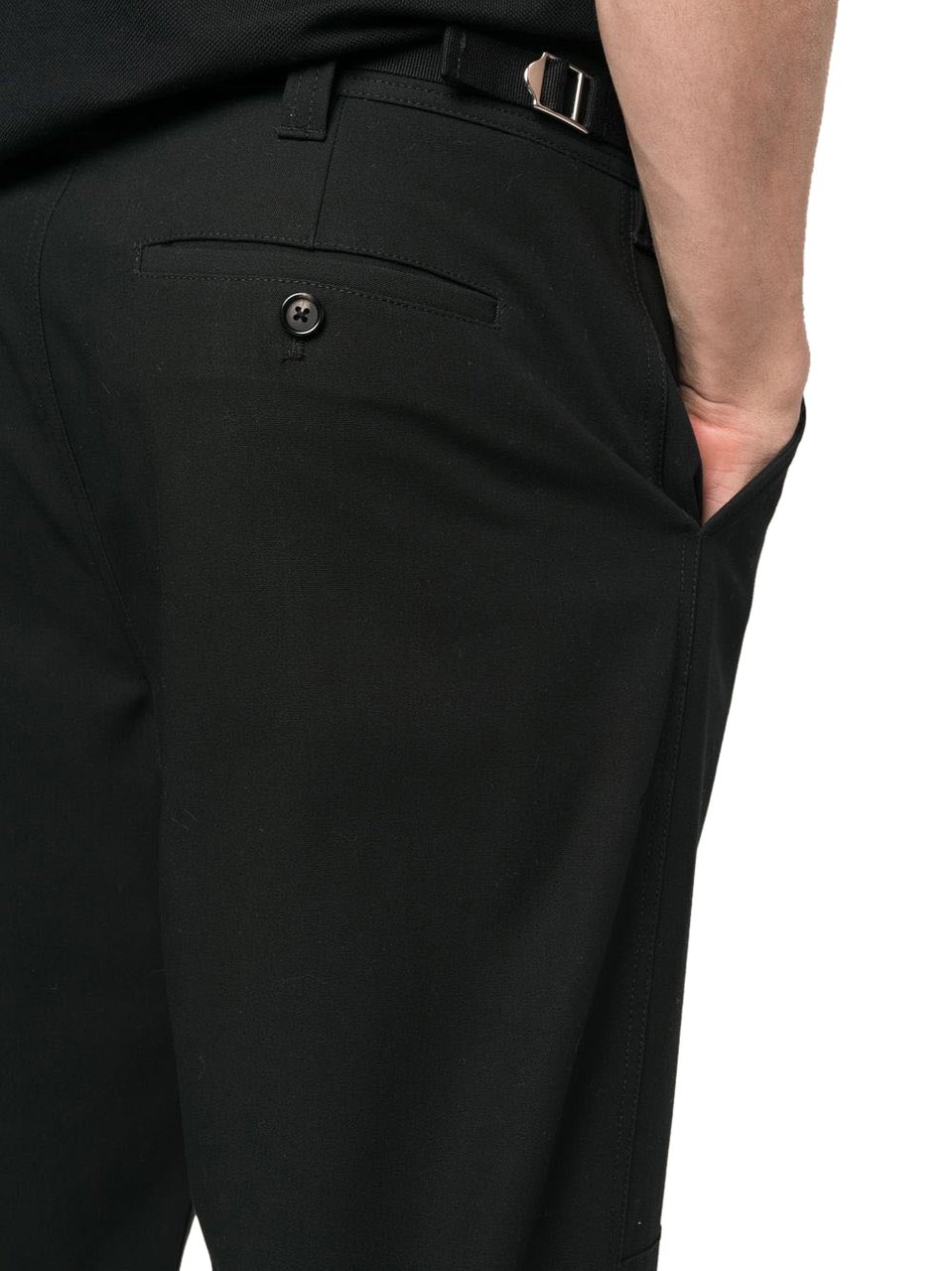 Alexander McQueen Trousers Black Zwart