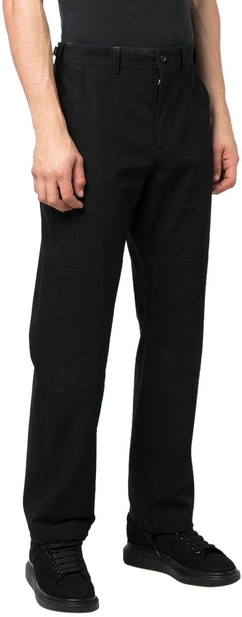 Alexander McQueen Trousers Black Zwart