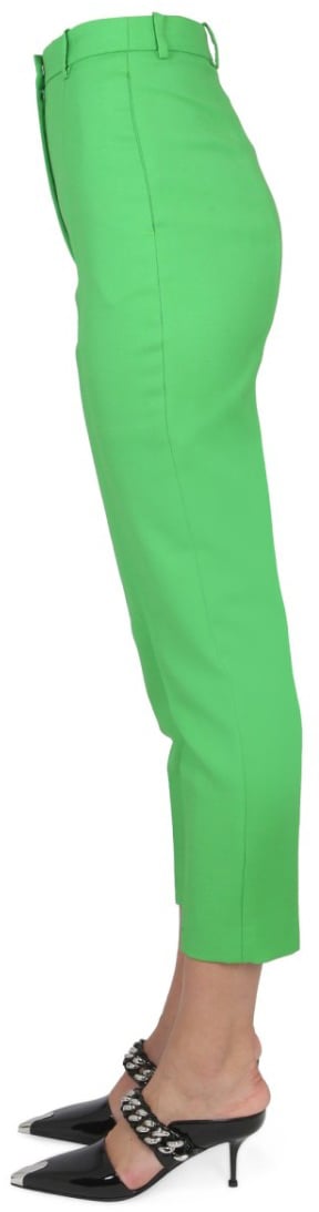 Alexander McQueen Cigarette Pants Groen