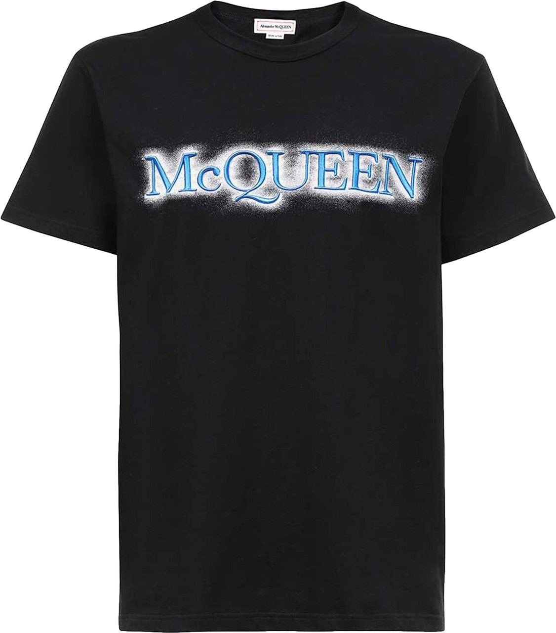 Alexander McQueen Logo T-Shirt Zwart