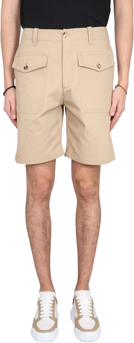 Alexander McQueen Bermuda Cargo Neutraal