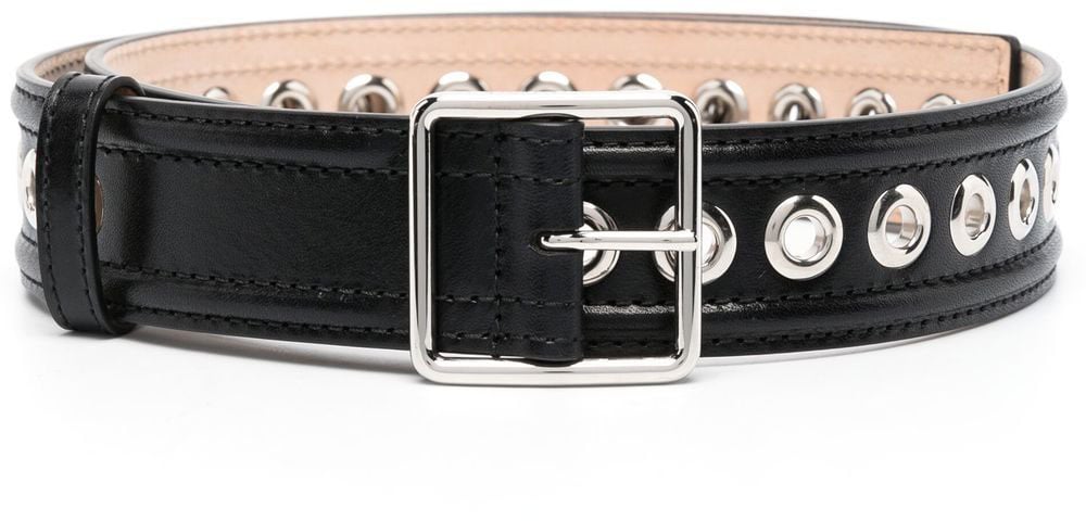 Alexander McQueen Belts Black Zwart