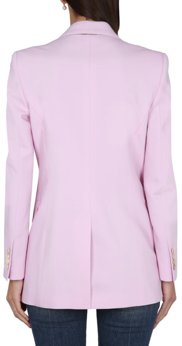 Alexander McQueen Double-Breasted Jacket Roze