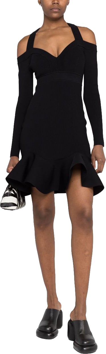 Alexander McQueen Dresses Black Zwart