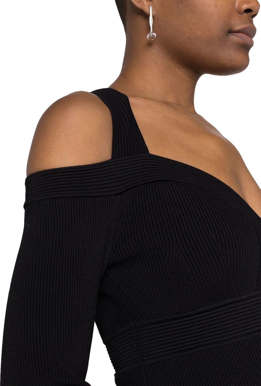 Alexander McQueen Dresses Black Zwart
