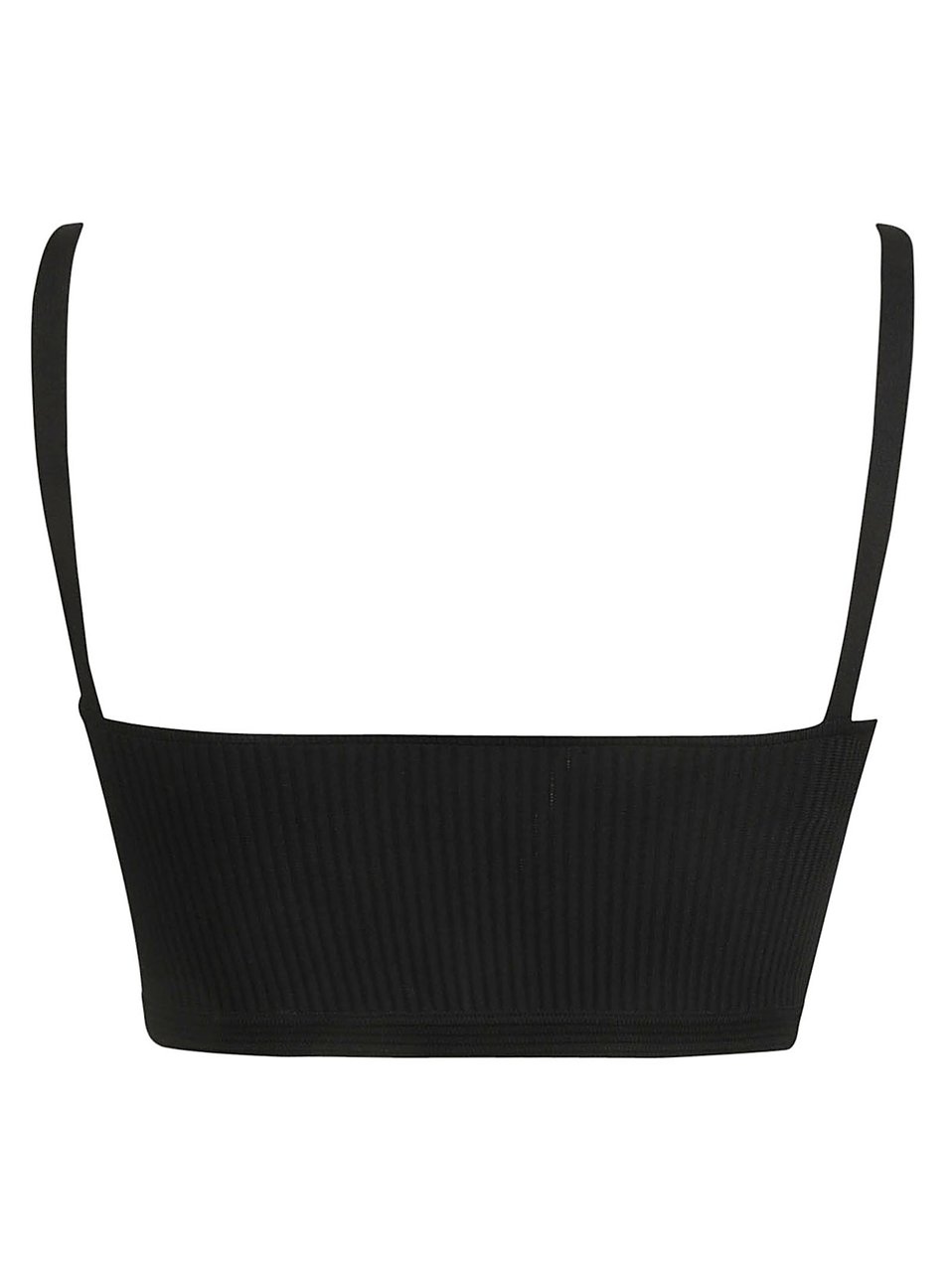 Alexander McQueen Cotton Top with Round Neckline Zwart