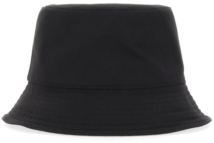 Alexander McQueen Reversible Bucket Hat Zwart