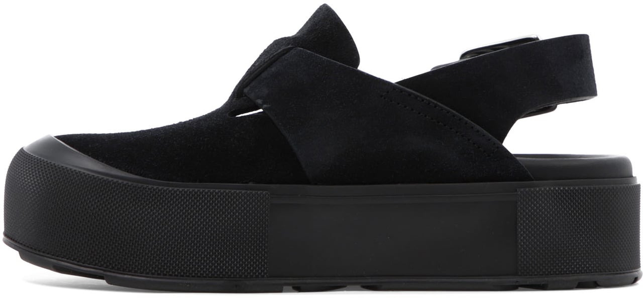 Alexander McQueen Sandali "Mount Slick" Zwart