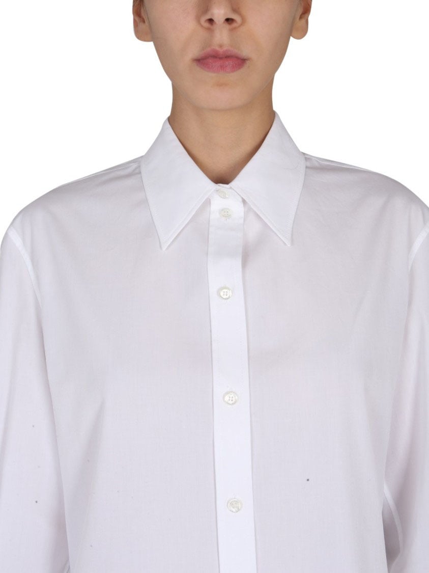 Alexander McQueen Poplin Shirt Wit