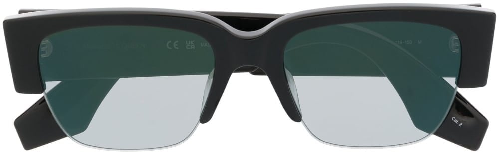 Alexander McQueen Sunglasses Black Zwart