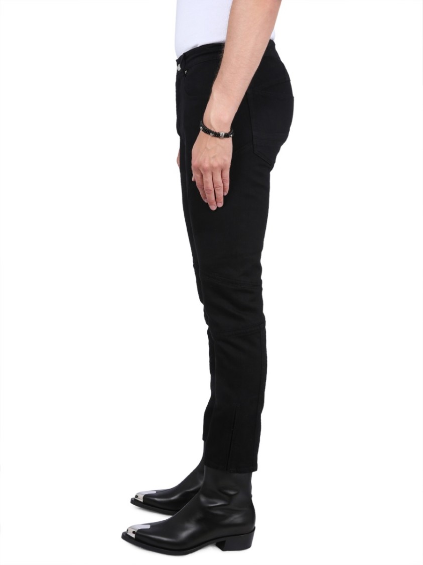 Alexander McQueen Biker Jeans Zwart