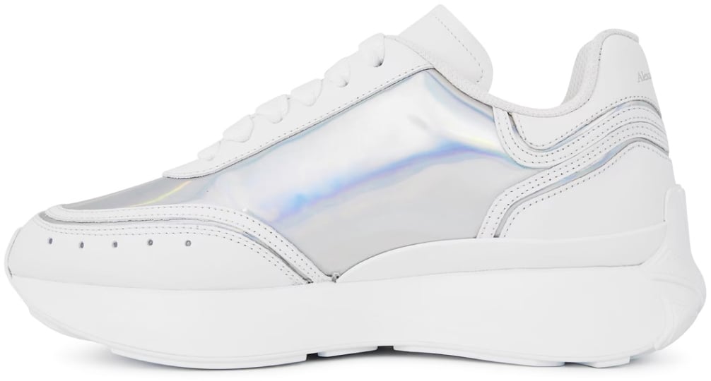 Alexander McQueen Sprint Runner Oversized Sneakers Wit