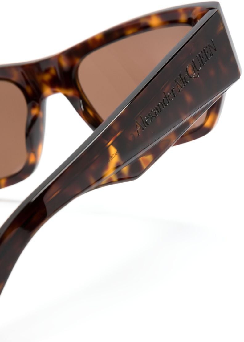 Alexander McQueen Sunglasses Brown Bruin
