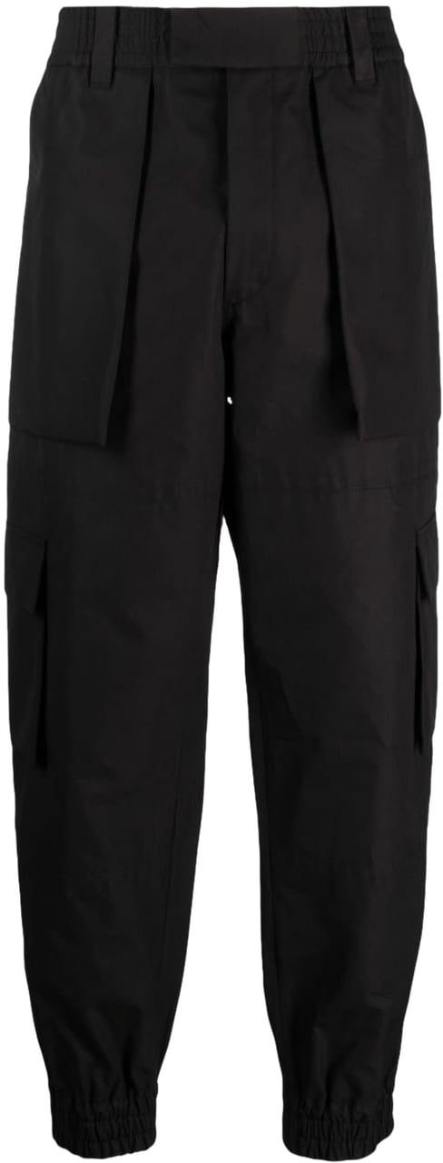 Alexander McQueen Trousers Black Zwart