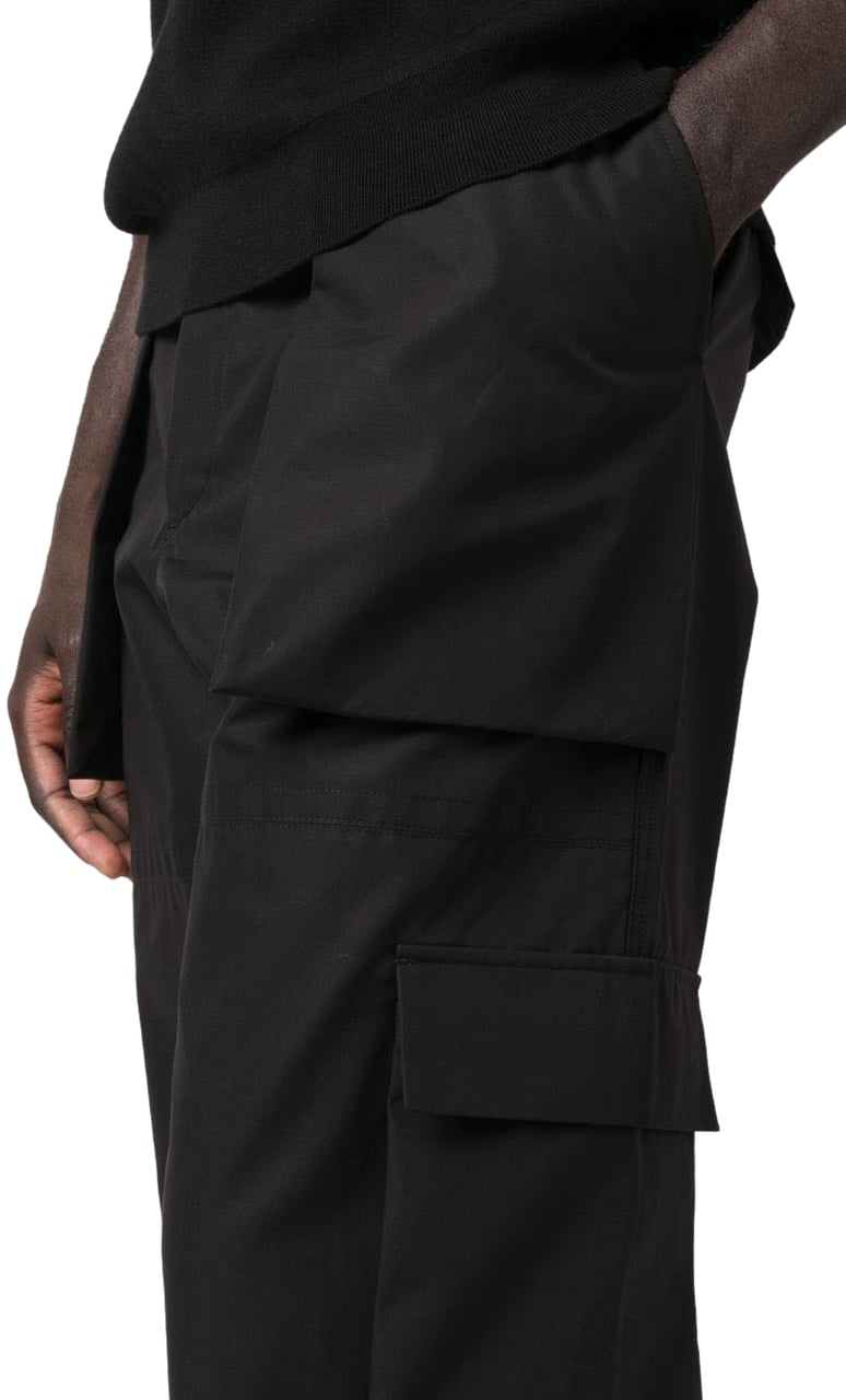 Alexander McQueen Trousers Black Zwart