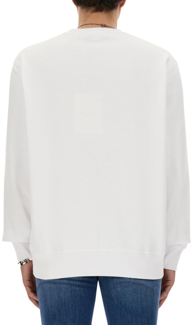Alexander McQueen Skull Sweatshirt Wit