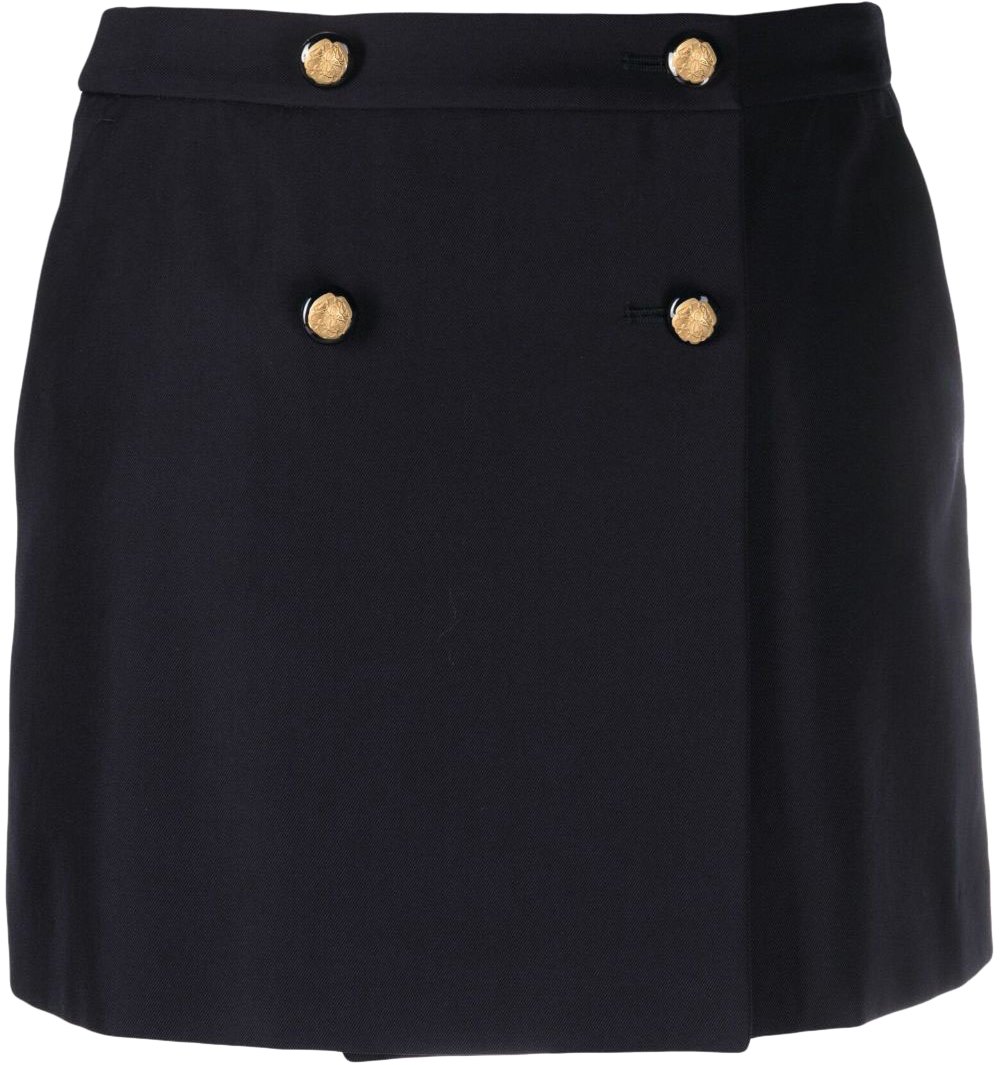 Alexander McQueen Skirts Blue Blauw