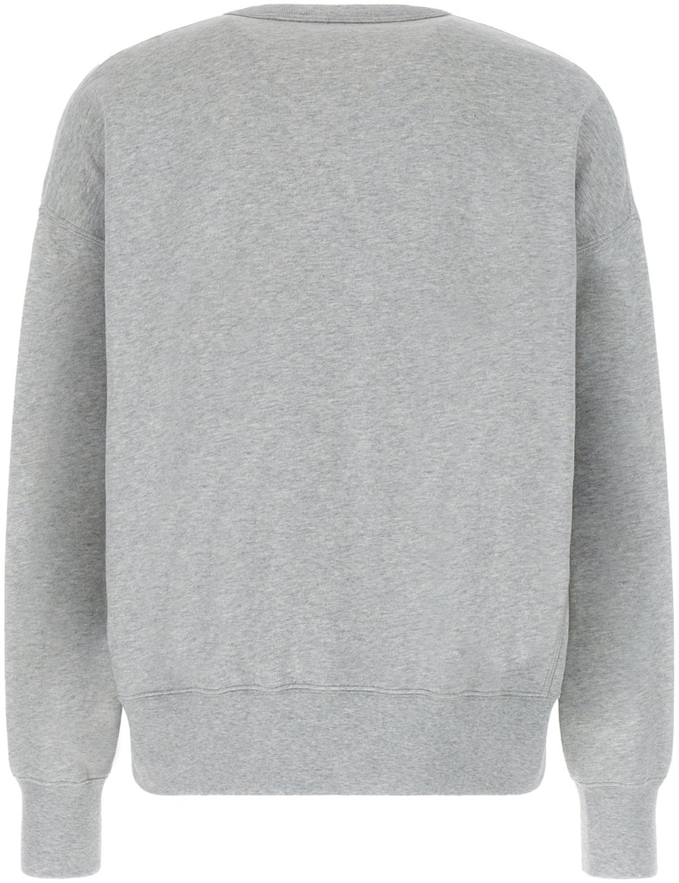 Alexander McQueen Alexander McQueen Melange grey cotton oversize sweatshirt Grijs