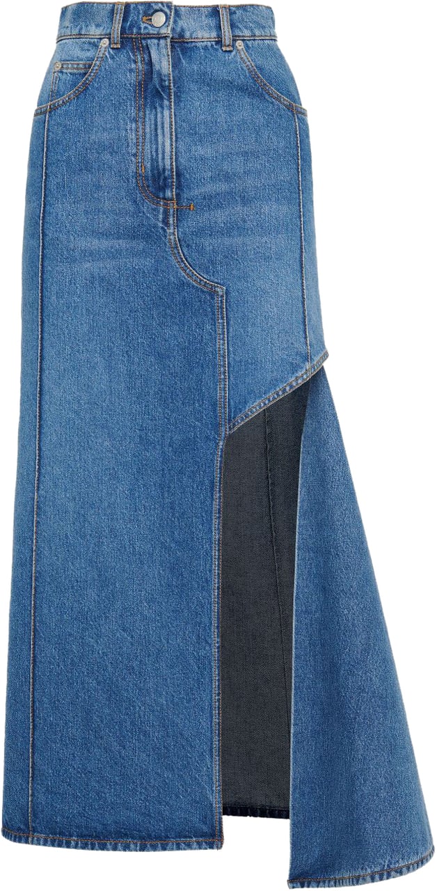Alexander McQueen Skirts Blue Blauw